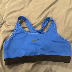 Blue Nike Sports Bra